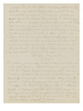 Lettre autographe avec sin original  à Daniel de Monfreid  Tahiti (deuxième