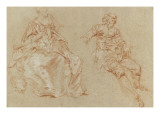 Jeune homme et jeune femme assis
