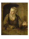 Jeune fille à la fenêtre