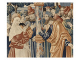 La tenture de Saint Etienne  pièce I : Le martyre de saint Etienne; scène 1 : Désignation des