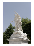 Vue du parc: La demi-Lune du bassin d'Apollon  côté Midi: Ino frappée de fo