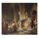 Boniface II  marquis de Montferrat  proclamé chef de la 4ème croisade dans l'église Notre-Dame de