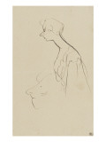 Yvette Guilbert en buste
