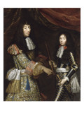 Louis II de Bourbon  4° prince de Condé  dit le Grand Condé (1621-1686) et son fils aîné