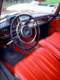 Interior of a Simca Présidence  1958 Model