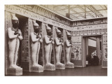 Crystal Palace : statues de Ramsès  salle égyptienne
