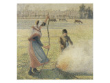 Young Peasant Fire  Frost  or the Burning of Fields