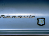 Logo from the Side of a Renault Caravelle  1962