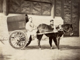 China  Transporter  with a Covered Wagon