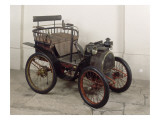 Voiturette Renault ; carrosserie du type Tilbury  moteur monocylindrique à ailettes de 1 3/4 CV