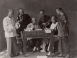 China  Group of Accountants with their Abacuses
