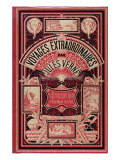 Jules Verne  Cover of "Southern Star Mystery" and "Propeller Island"