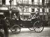 Napoleon Iii and the Empress  in Paris