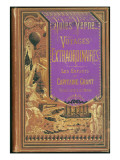 Jules Verne  "The Children of Captain Grant Travel around the World"  Cover