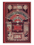 Front Page of "Robur Le Conquérant" and "Un Billet De Loterie"  by Jules Verne
