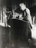 Einstein During a Conference  1930