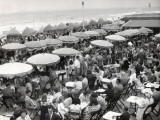 Café Terrace in Deauville  France (1948)