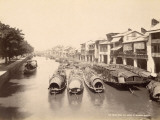 The Canal Seen from Shameen Bridge in Canton (China)