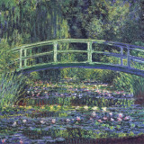 Water Lily Pond  c1899 (blue)