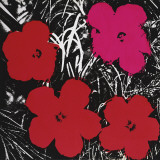 Flowers (Red and Pink)  c1964