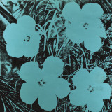 Flowers (Blue)  c1967