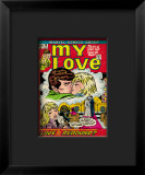 Marvel Comics Retro: My Love Comic Book Cover 18  Kissing  Love on the Rebound