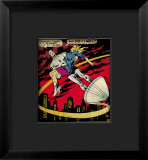 Marvel Comics Retro: Silver Surfer Comic Panel  Saving the girl