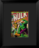 Marvel Comics Retro: The Incredible Hulk Comic Book Cover 181  with Wolverine and the Wendigo