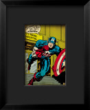 Marvel Comics Retro: Captain America Comic Panel  US naval Hospital