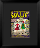 Marvel Comics Retro: Millie the Model Comic Book Cover 100  How Millie First Met Chili!