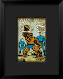 Marvel Comics Retro: Fantastic Four Comic Panel  Thing  Mr Fantastic  Human Torch