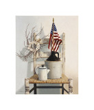 Chair with Jug and Flag