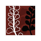 Maidenhair on Red Ground