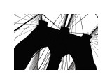 Brooklyn Bridge Silhouette