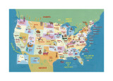 USA States and Capitals