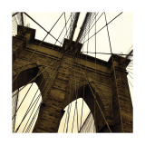 Brooklyn Bridge II (sepia) (detail)
