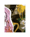Pink Yellow Tag II