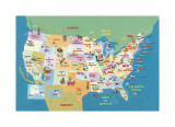 USA States and Capitals