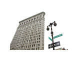 Flatiron Building with Lamp