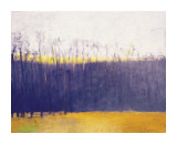 Gray-Violet Landscape