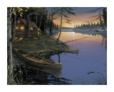 Canoe at the Cabin