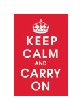 Keep Calm (Red)
