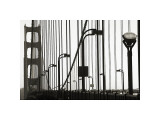 Golden Gate Bridge in Silhouette