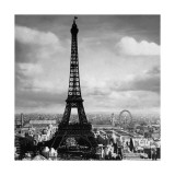 The Eiffel Tower  Paris  France  c1897