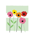 Playful Poppies