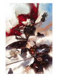Thor: Man Of War 1 Cover: Thor and Odin
