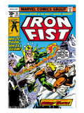 Iron Fist 14 Cover: Iron Fist and Sabretooth