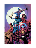 Avengers 80 Cover: Iron Man  Captain America  Vision  Scarlet Witch  Hawkeye  Wasp and Avengers