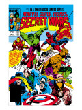 Secret Wars 1 Cover: Captain America
