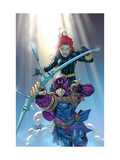 Hawkeye 8 Cover: Hawkeye and Black Widow